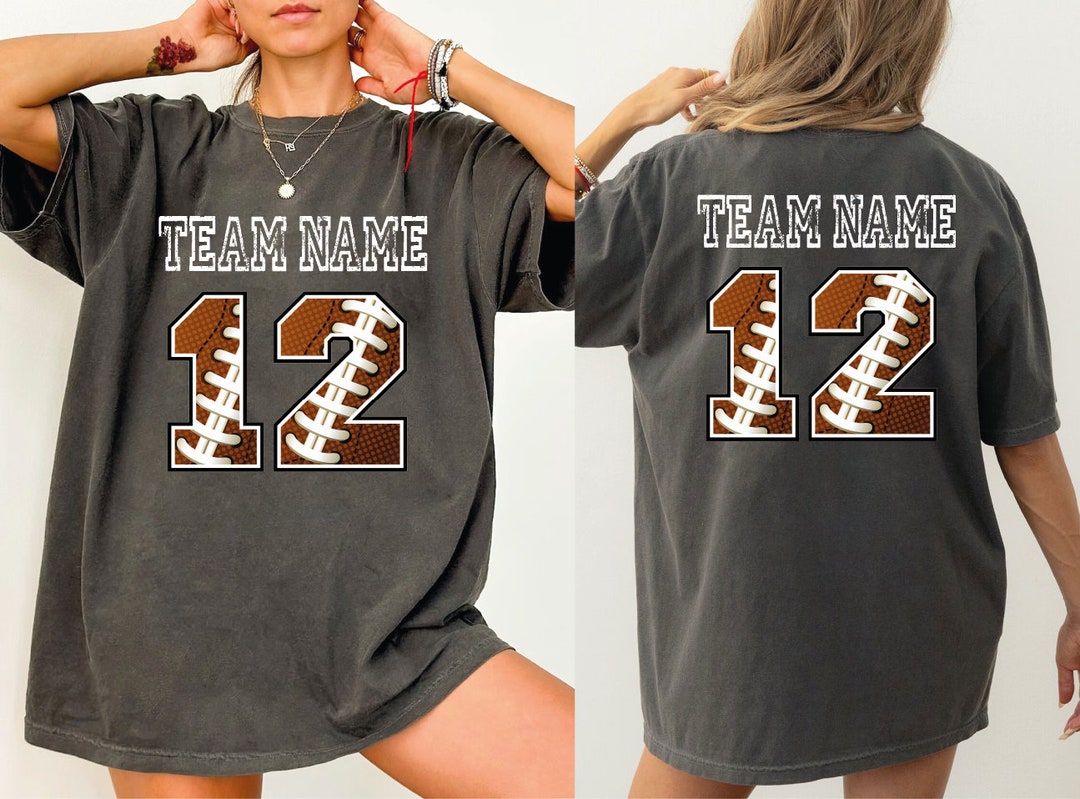 Custom Hawaiian Shirts For Men Short Sleeve Football Summer Name Number