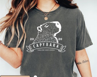 Capybara Shirt, Capybara Tshirt, Capybara Gift, Animal Lover Gift, Capybara Tee, Rodent Shirt, Animal Lover Shirt, SAS745