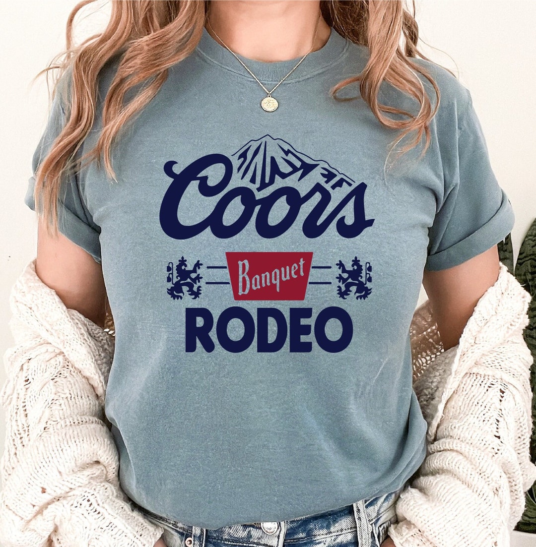 Retro Coors Banquet Shirt Coors Rodeo Tee Comfort Colors Etsy