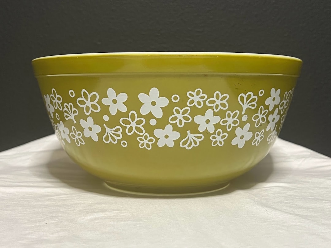 Vintage Pyrex Spring Blossom Pattern 1970's Mixing - Etsy