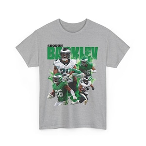 Vintage Saquon Barkley Tee Gildan - Saquon Barkley Backwards Hurdle Shirt - Philadelphia Eagles Gifts - Saquon Barkley Shirt Gift
