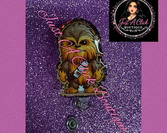 Porta credenciales de Chewie de Star Wars