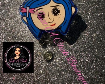 Badgehaspel Coraline-hoofd