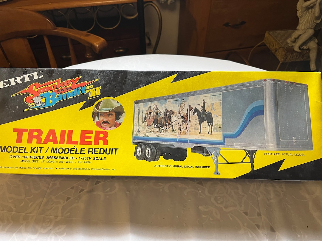 Trailer only ERTL Model Kit Smokey and the Bandit - Etsy