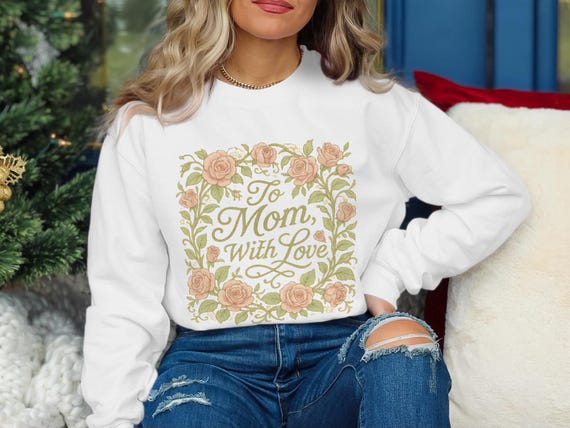 Enchanting Bloom: A Tribute for Mom png, for Mom png, gift for mom png, valentines day png, mothers day png,