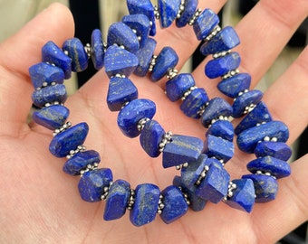 Lapis lazuli natural stones bracelets.