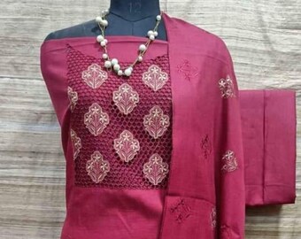 Tussar Muga Cutwork Dresses for Women: Trendy and Comfortable Apparel for Every Occasion
