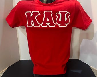 Kappa Alpha Psi Embroidered Applique TShirt. Sale price ends Sunday!
