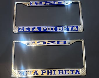 Zeta Phi Beta-spiegel achterframe. Uitverkoopprijs eindigt zondag!