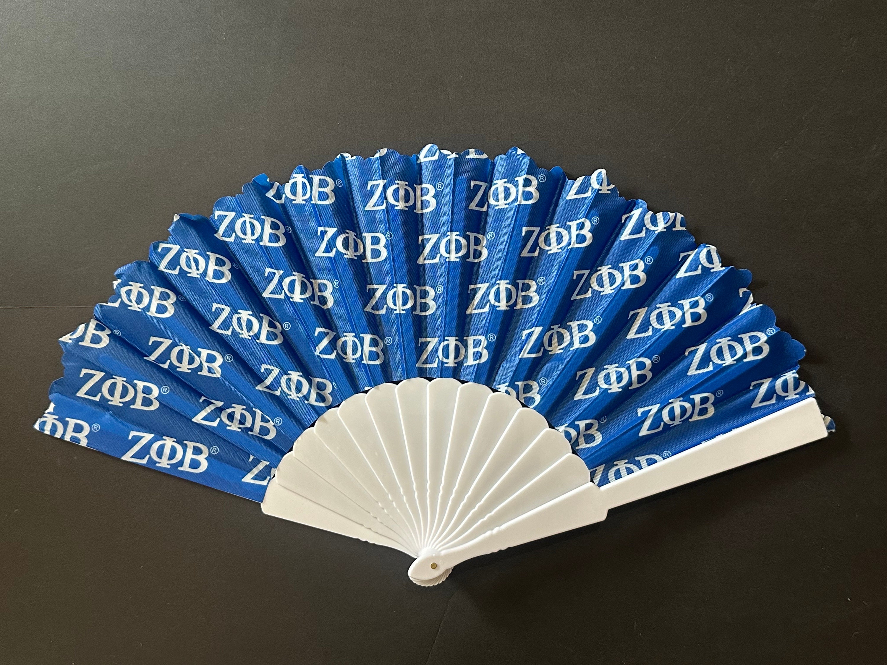Zeta Phi Beta Hand Fan. Perfect for Church, Homecoming, Sporting Events, Special Occasions, Chapter Meeting & more!  Sale Price ends Sunday!
