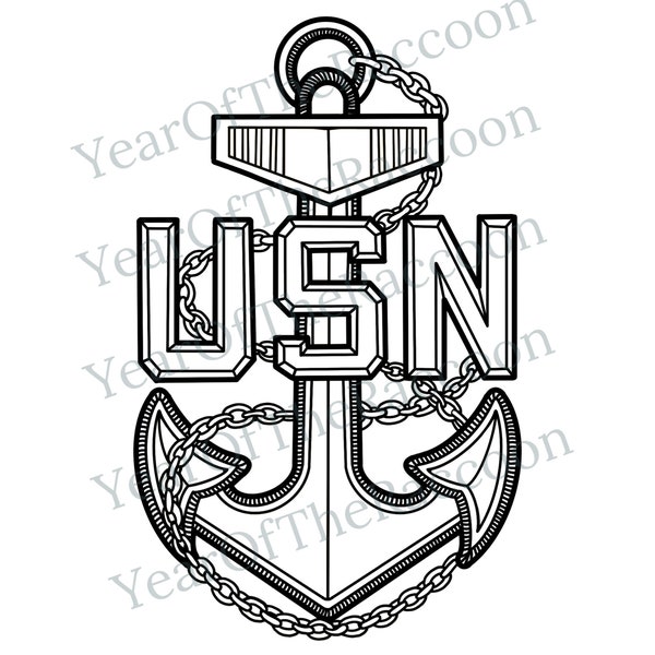 Navy Chief Anchor