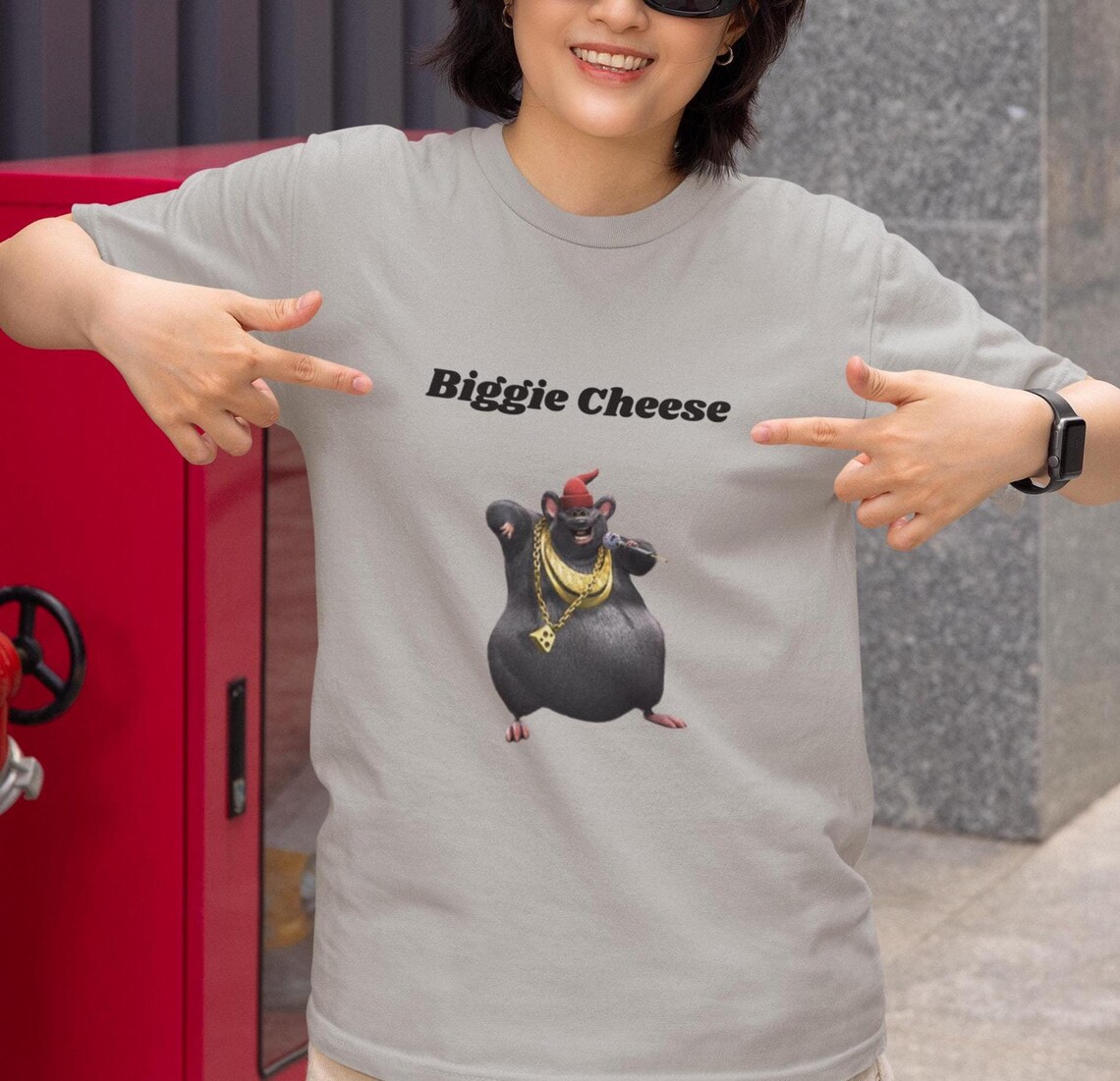 Barnyard Mouse Rapper Funny Biggie Cheese Barnyard Meme Shirt - Etsy