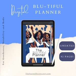 Zeta Phi Beta Monthly Planner 1920 - Daily Planner ZPB - HBCU Sorority - Black Greek Sorority - Black Sorority - Black Woman 1920 Finer