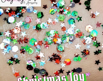 Christmas Joy Glitter Hair Gel