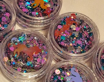 Unicorn Dreams Glitter Gel