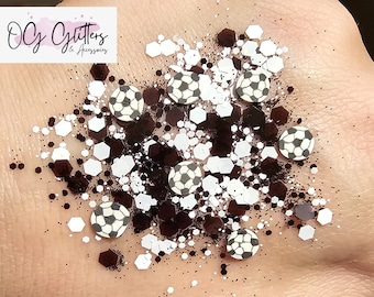 Soccer Glitter Hair Gel