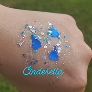 Glass Slipper Princess Glitter Hair Gel