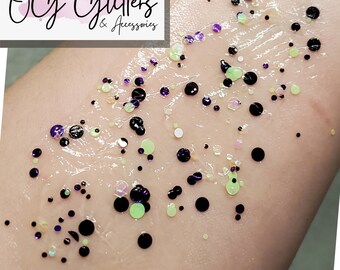 Northern Lights Glow in the Dark Glitter Gel