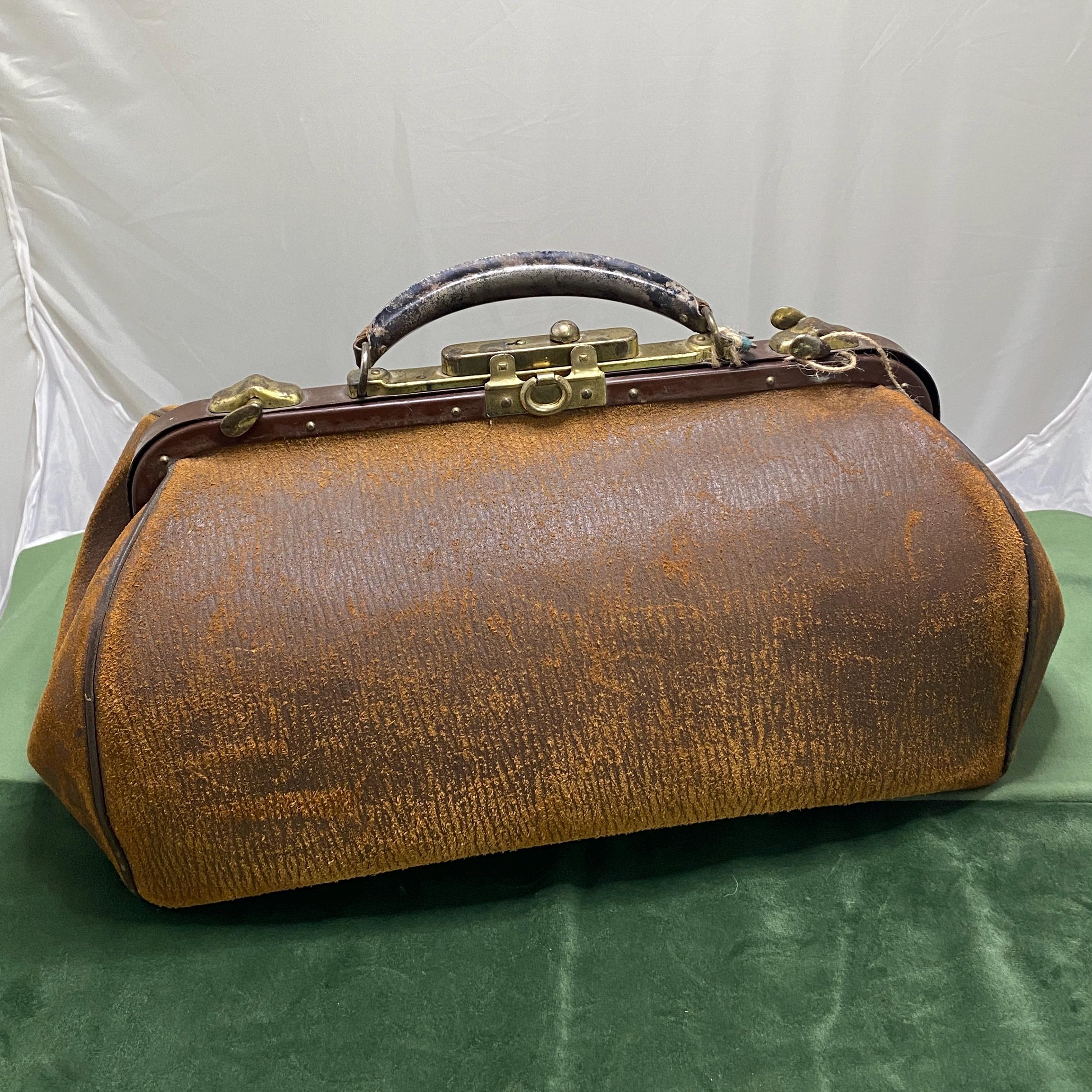 Vintage Gladstone Bag - Etsy