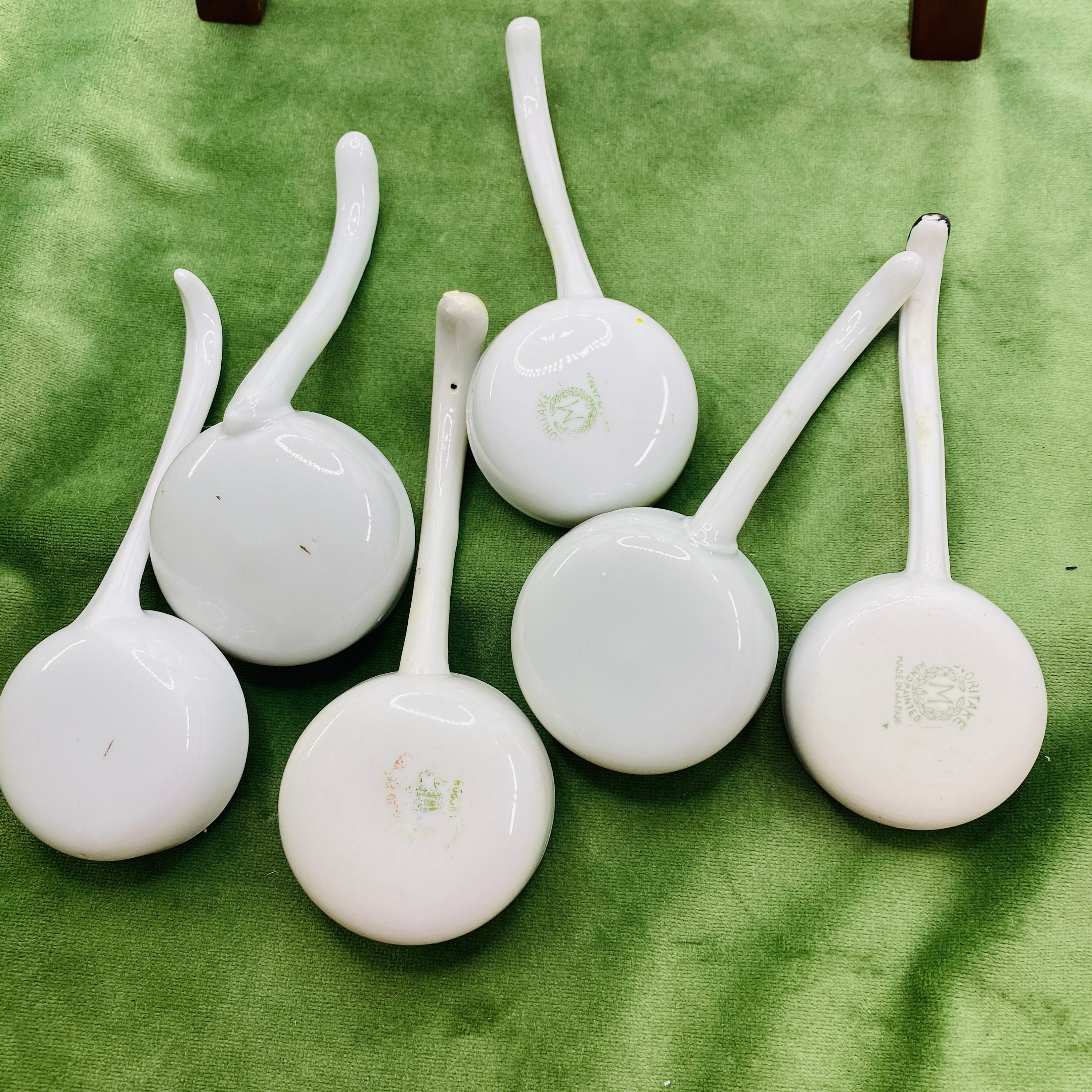 Set of 6 Antique Noritake Morimura Brothers Porcelain China Jelly