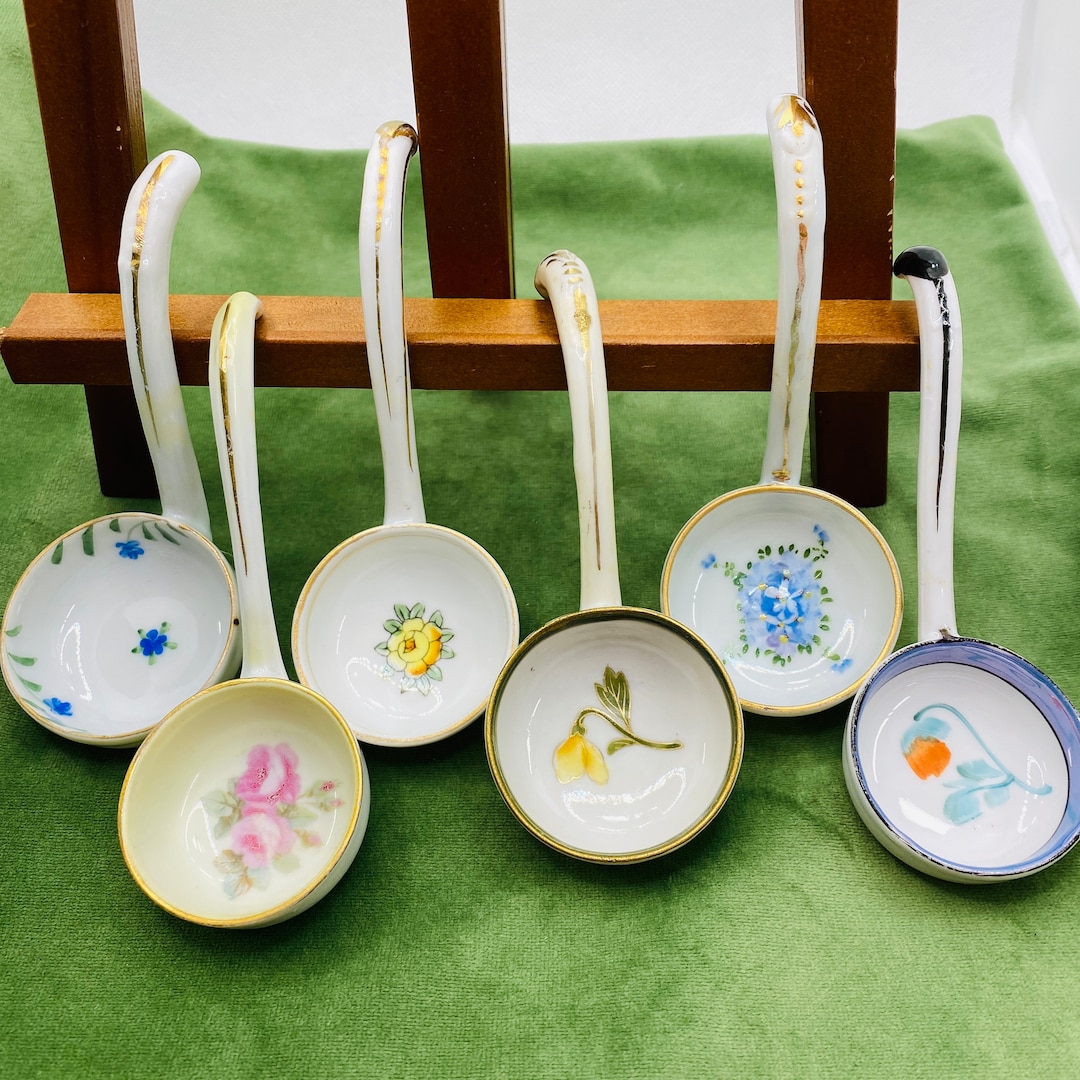 Set of 6 Antique Noritake Morimura Brothers Porcelain China Jelly