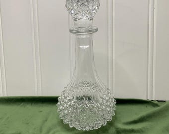 French 19th Century Crystal Candlesticks 