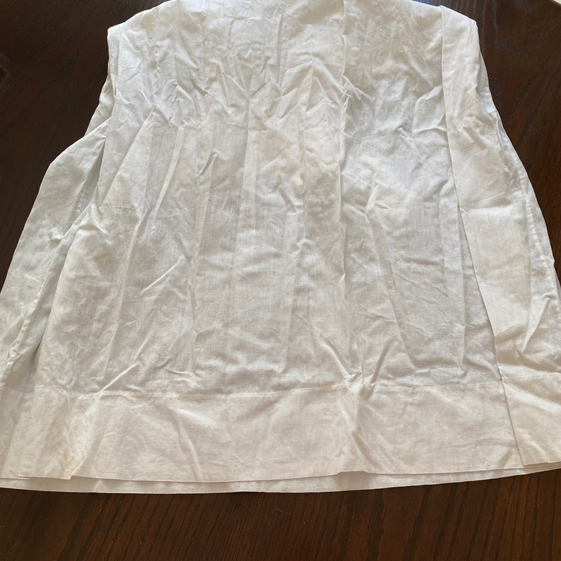 Vintage Fine Cotton Christening Gown image 7