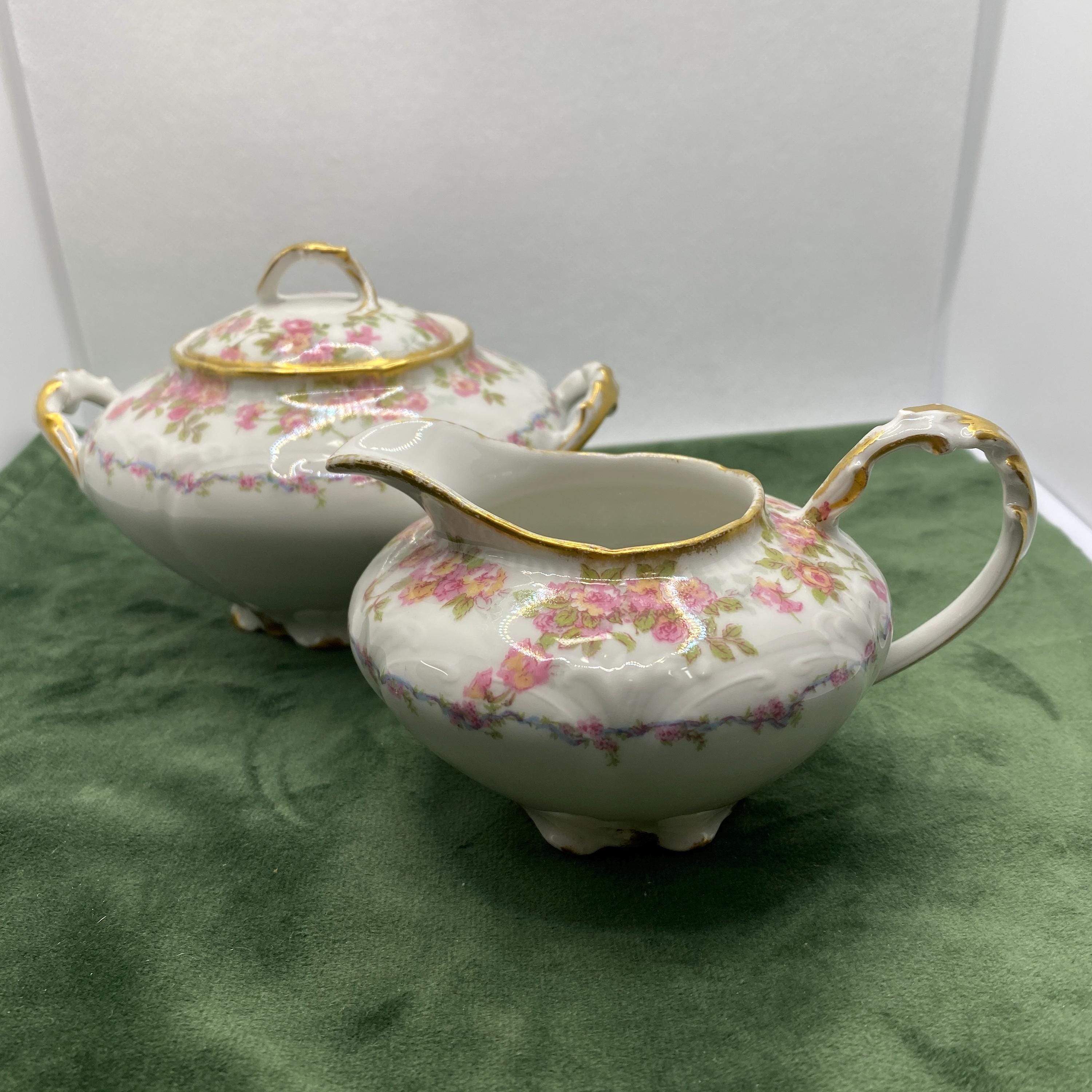 Georges Boyer Limoges France Small Creamer with Square
