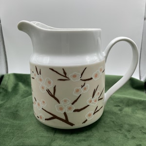 Vintage Kirschblütenmotiv Milchkännchen/Krug, Made in Japan