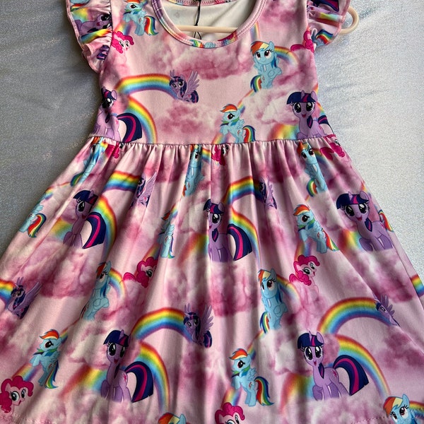 Pony Rainbow Dress