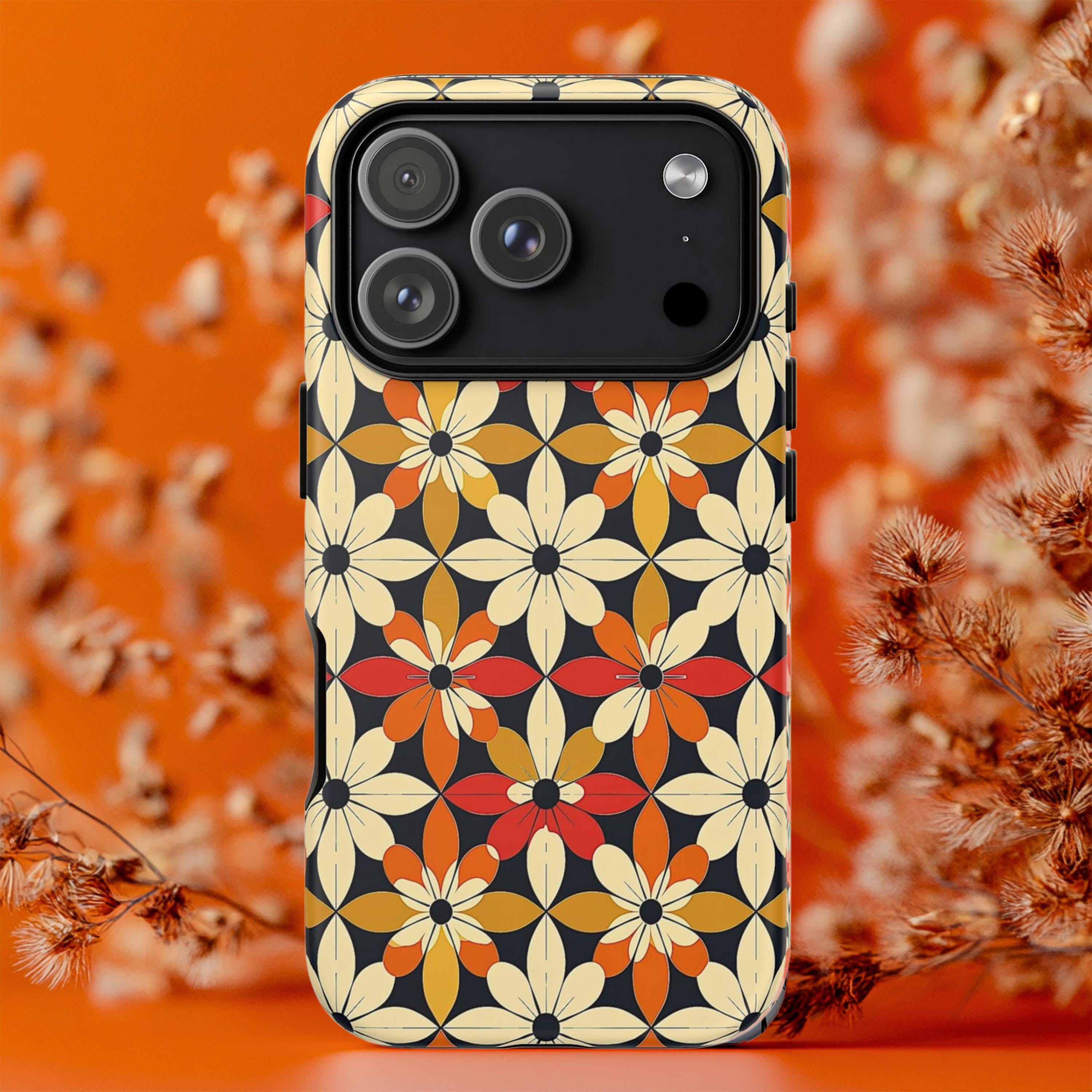 Aazon.co: Ainrenka Floral Art Phone Case For IPhone 13, Vintage Cute - View #10