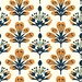 25 Block Print Flower Patterns, Urban Bohemian, the Interior Designer ...