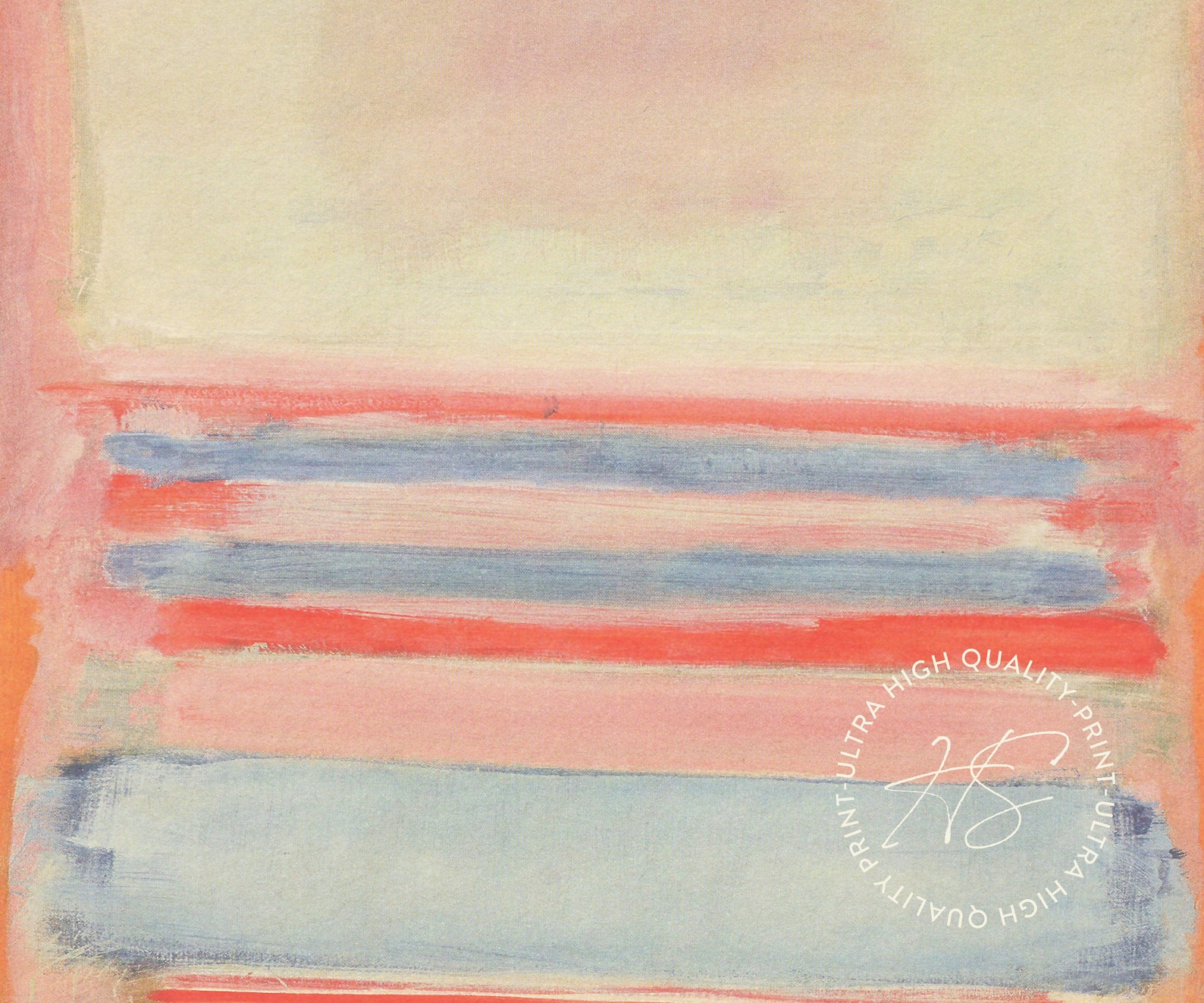 Mark Rothko Pastels Mark Rothko Print - Pastel Soft Painting Large Abstract Wall Art for ...