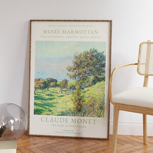 Claude Monet Print - Beautiful Ocean View Poster - Vintage Landscape Wall Art - Nature Painting for Living Room and Office Wall Gifts