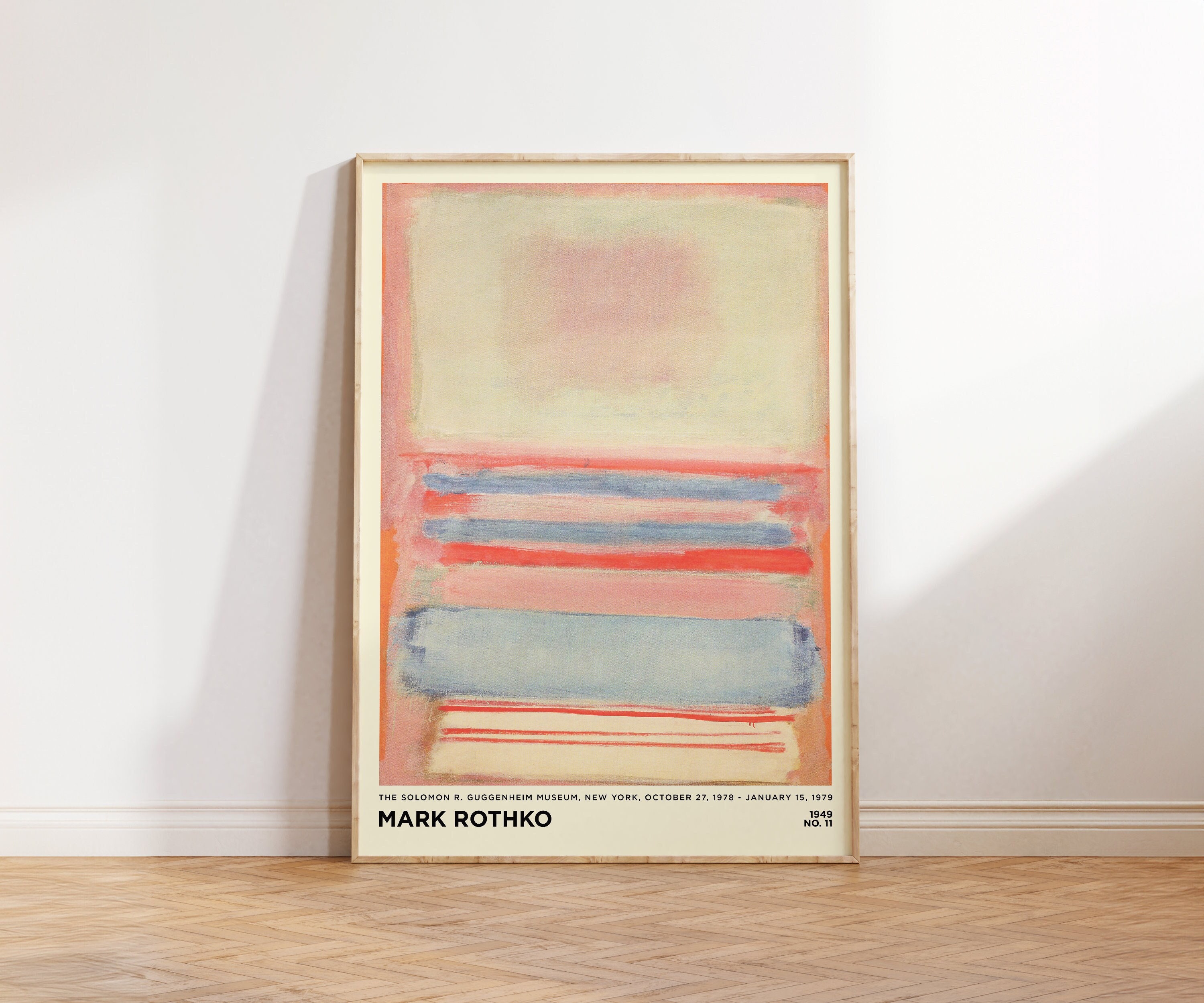 Mark Rothko Pastels Mark Rothko Print - Pastel Soft Painting Large Abstract Wall Art for ...