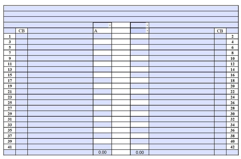 Main Panel Worksheet.pdf Fillable PDF 1-phase Electrical Panel Schedule That Calculates! - Etsy