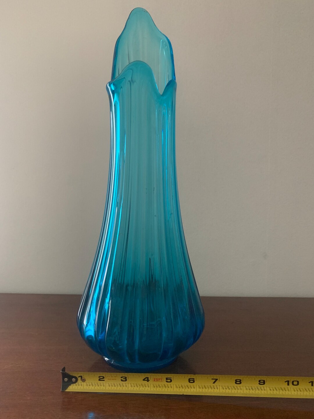 L.E Smith Swung Vase Etsy