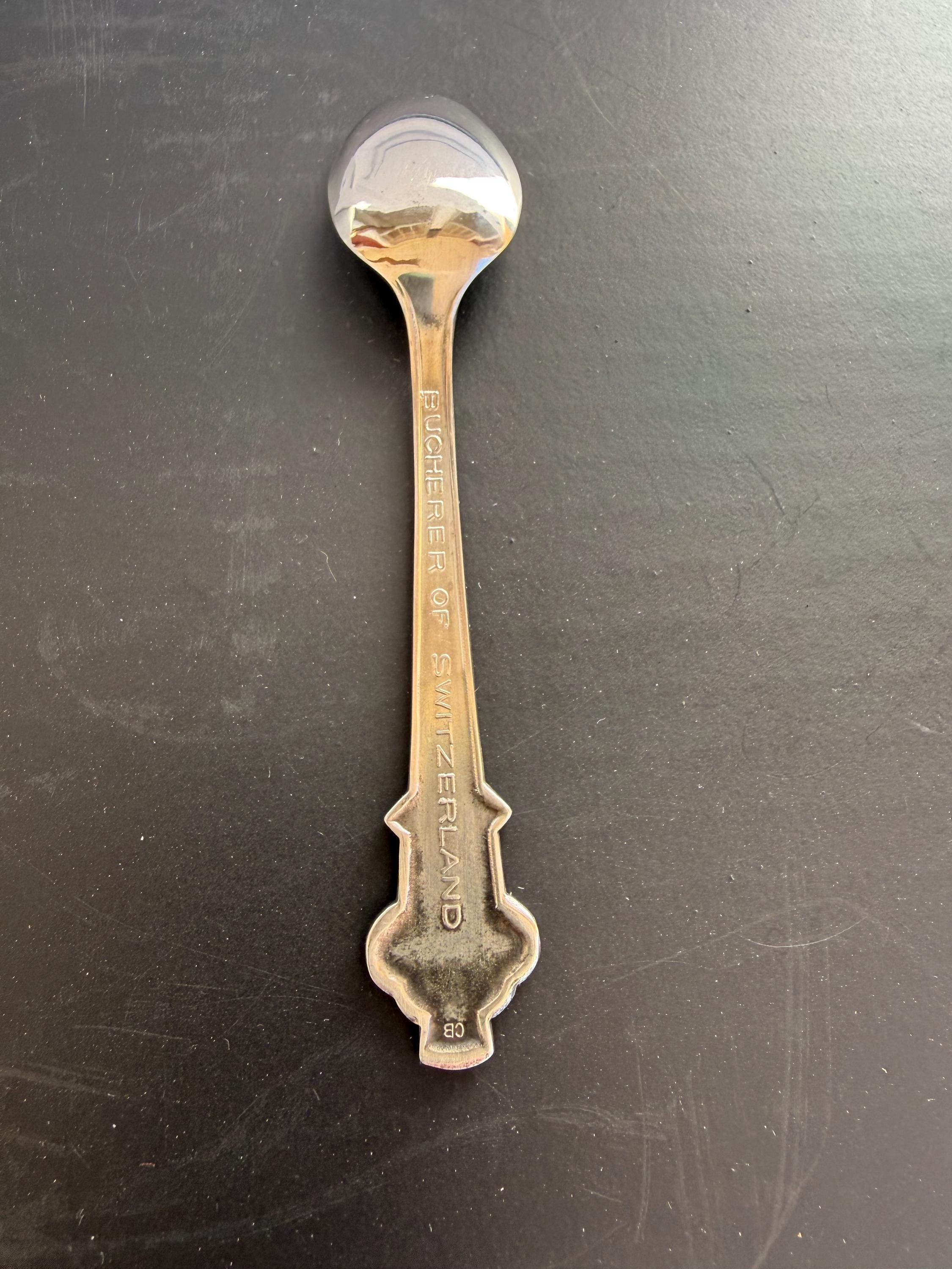 Vintage Silver-plated Rolex Bucherer Souvenir Spoon - Etsy