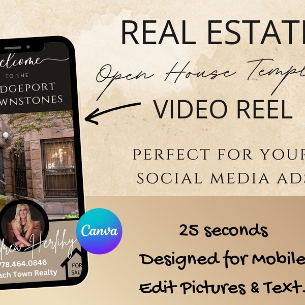 Real Estate Open House Video Template