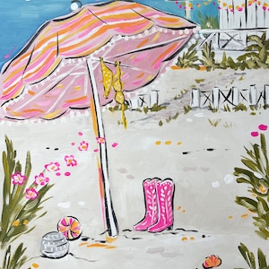 Bikini Cowgirl Print