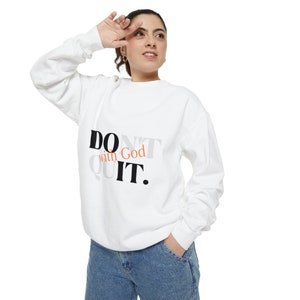 Unisex Garment-Dyed Sweatshirt