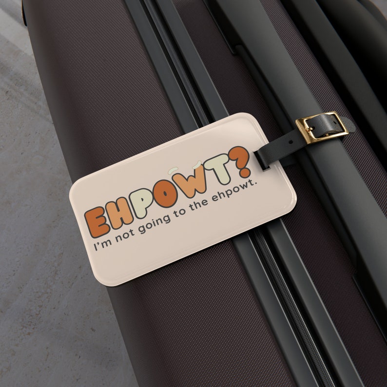 Ehpowt Luggage Tag Buckle & Information Slit image 6