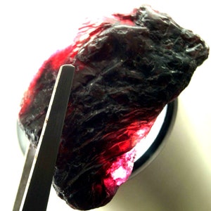 Rare 312 CT Natural Huge Red Painite Rough Burmese Facet Untreated Lose Gemstone Certified