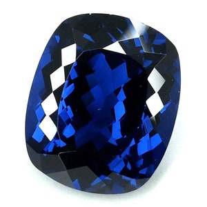 Piedra preciosa suelta de jeremejevita de Namibia azul natural en forma de cojín de 7,25 quilates, sin tratar y certificada en perfecto estado