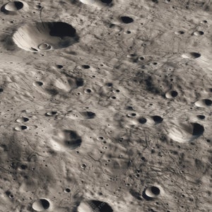 Lunar Surface: Stunning Seamless Tile Art - Perfect for Backgrounds and Graphic Design - Digital Wallpaper Pattern Download
