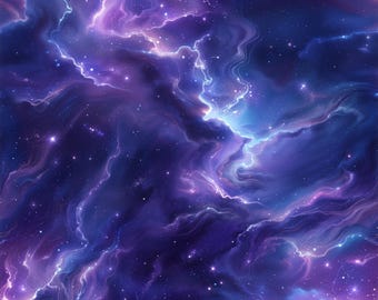 Purple Nebula: Seamless Outer Space Map Tile - Perfect for Backgrounds and Graphic Design - Digital Wallpaper Pattern Download gaseous parts