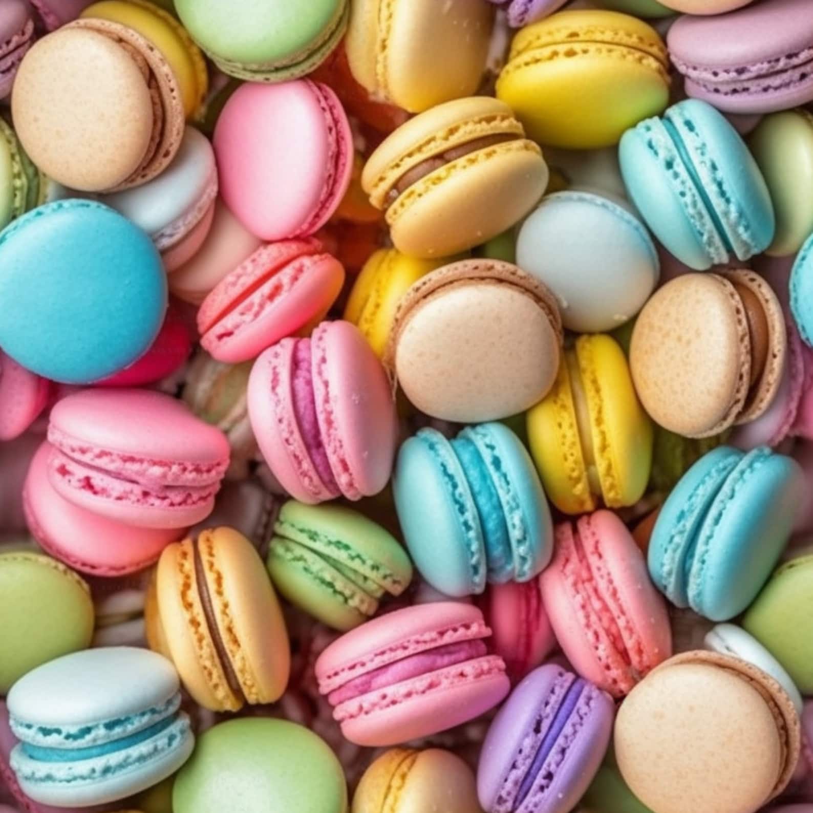 Colorful Macarons