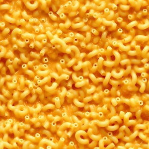 Crafty Macaroni: Cheesy Seamless Tile Art - Perfect for Backgrounds and Graphic Design - Digital Wallpaper Pattern Download