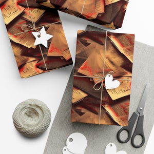 Classified Files: Premium Gift Wrap - Decorative Repeating Pattern, Matte/Satin Finish - High Quality Wrapping Paper secret file folder