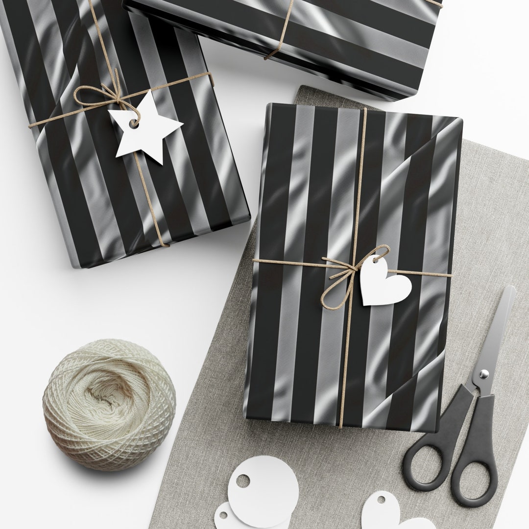 Referee Print Pattern Referee Stripes: Premium Gift Wrap - Decorative Repeating Pattern ...